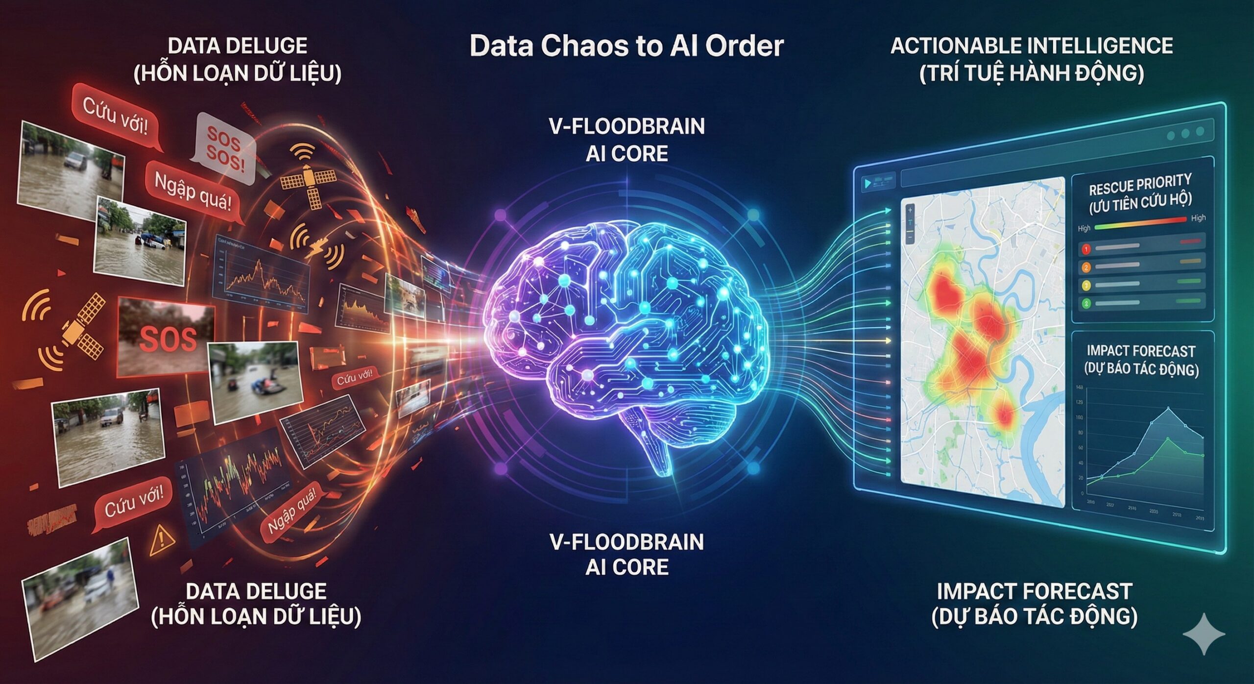 ĐÊ ĐIỀU SỐ – KỲ 3: DỮ LIỆU VÀ AI (DATA & AI) – BIẾN SỰ HỖN LOẠN THÀNH TÍN HIỆU ỨNG CỨU