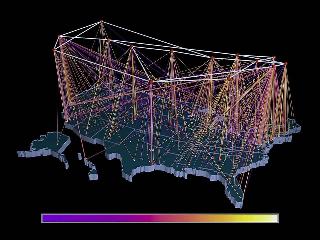 AI agent web traffic internet history NSFNET visualization