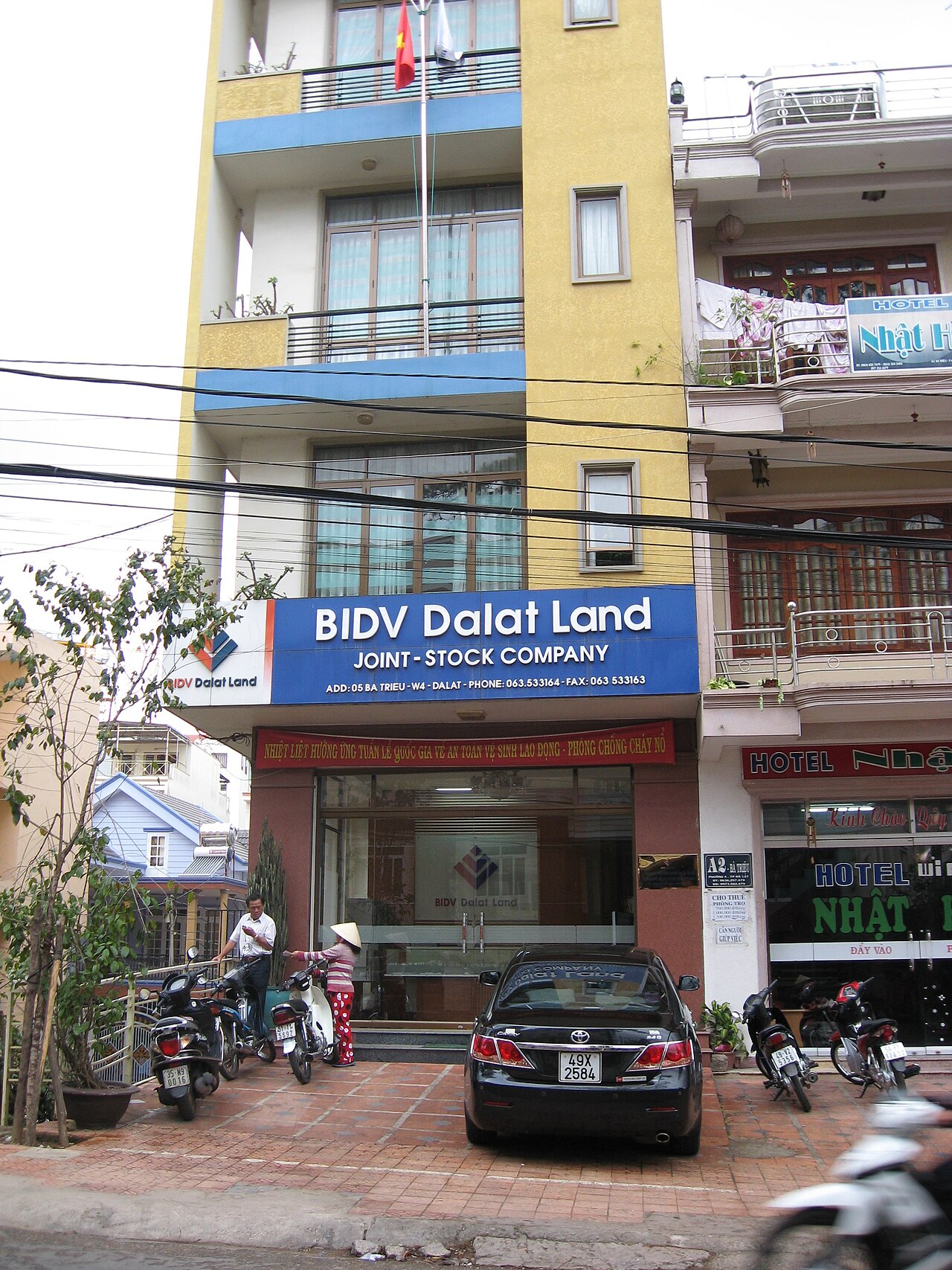 BIDV Bank branch in Vietnam - one of the state-owned banks directly impacted by the new short-term capital cap