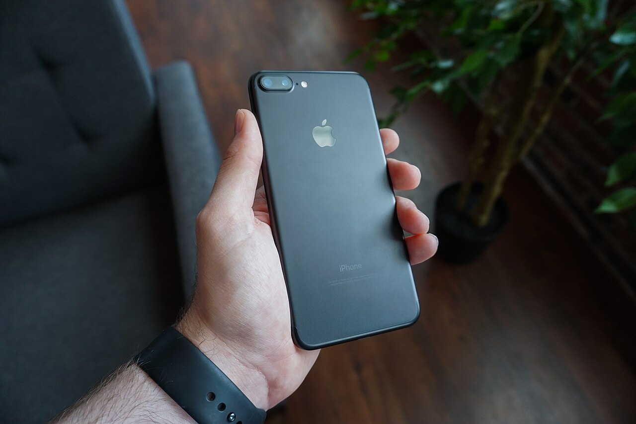 Customer holding a smartphone, representing digital KYB onboarding