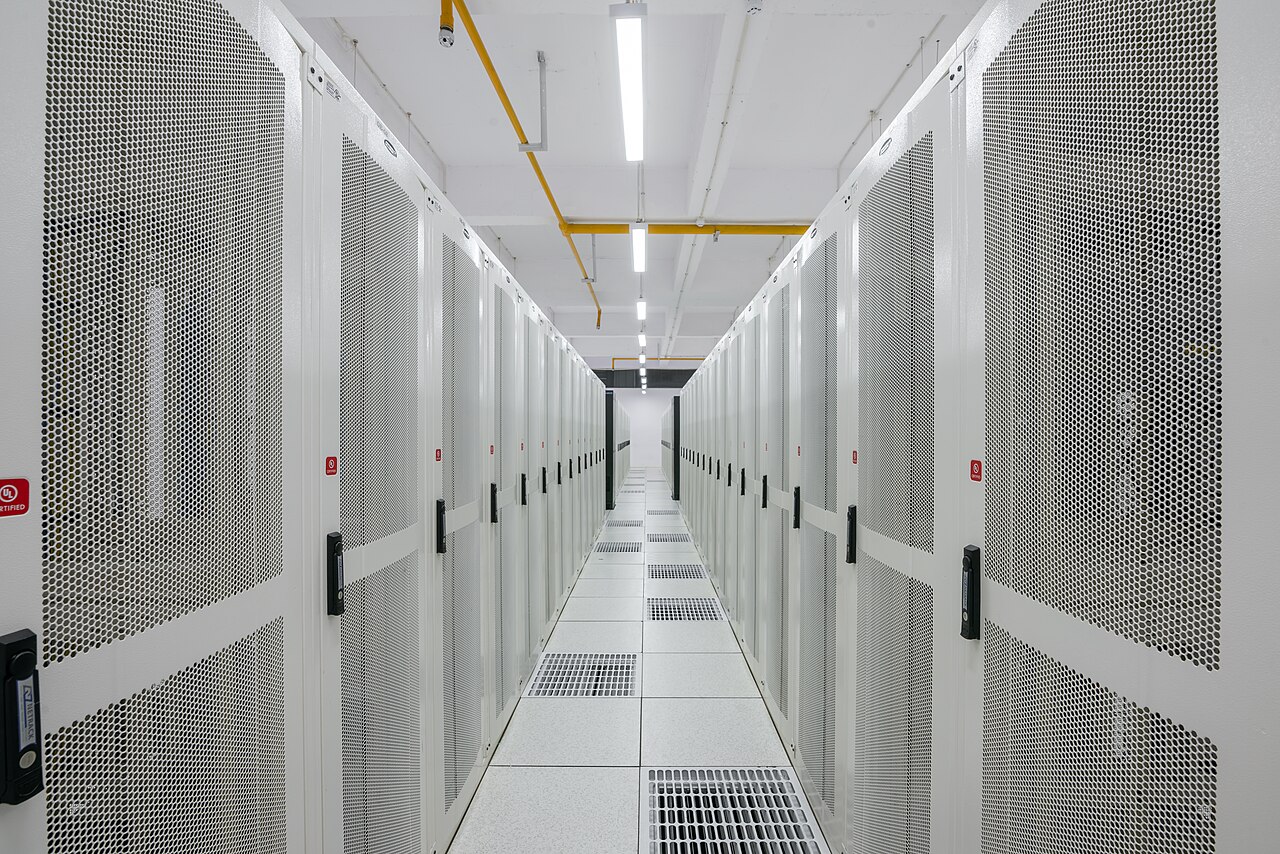 Rows of data center server racks representing ongoing data vendor security reviews