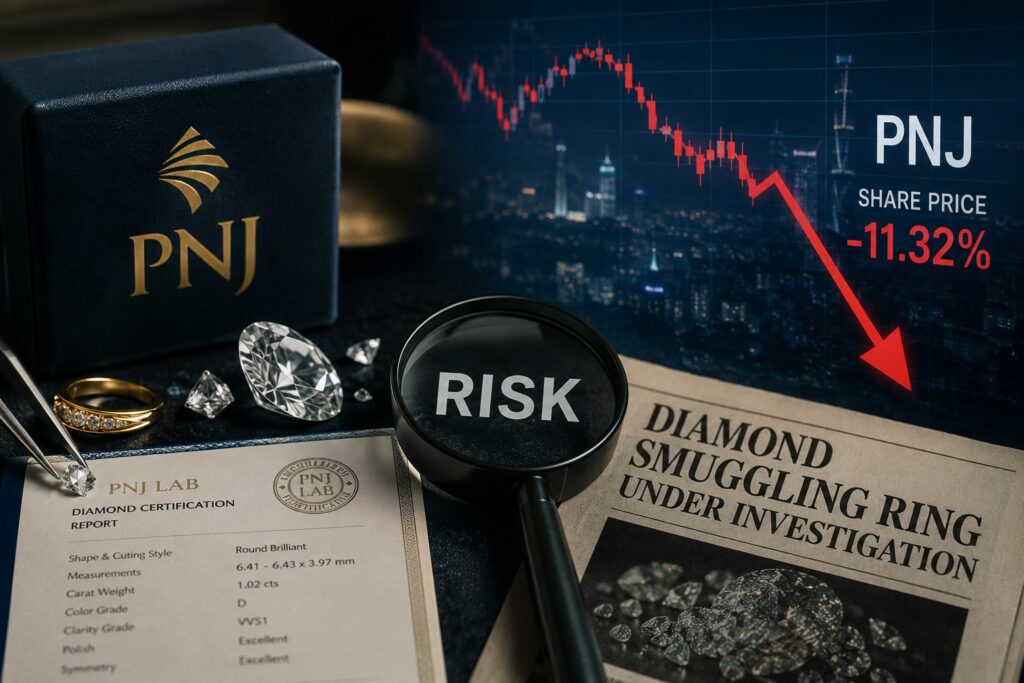PNJ diamond market trust risk illustration