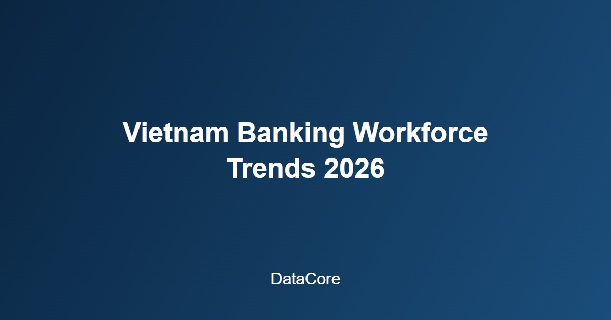 Vietnam banking sector data chart showing workforce trend 2026