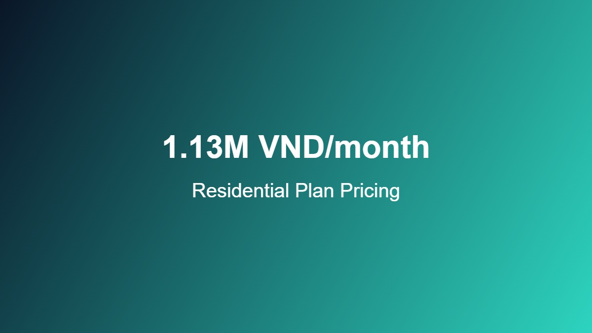 Bảng giá gói cước Starlink Việt Nam