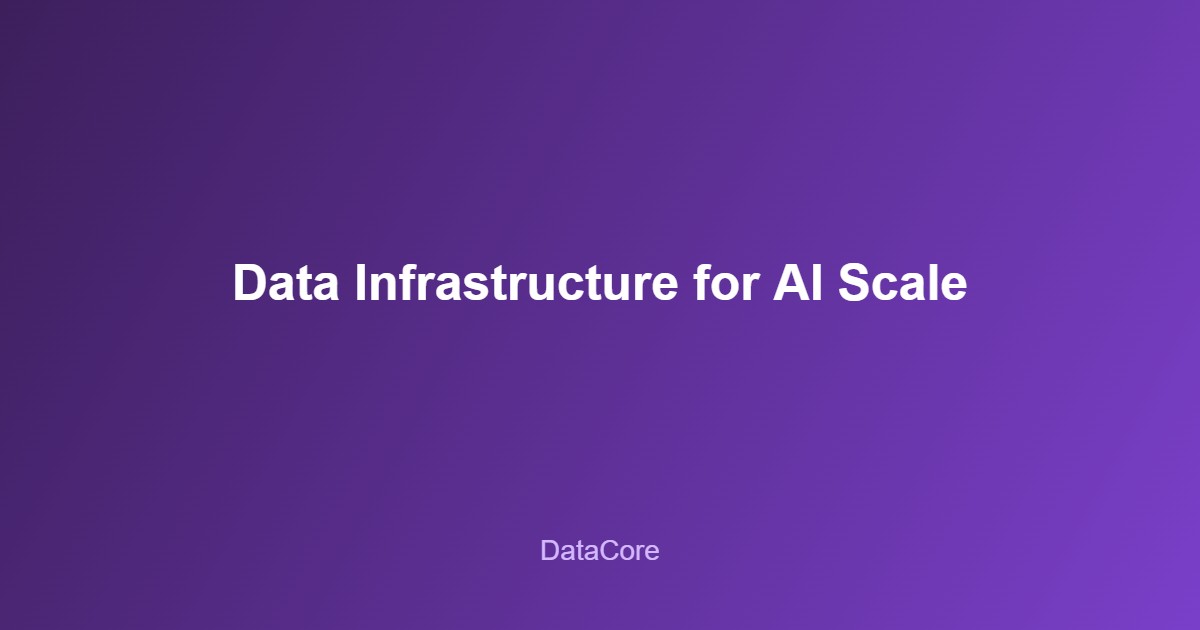 Vietnam AI adoption data infrastructure for scale
