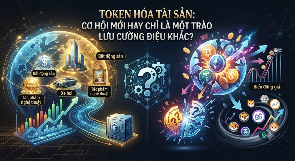 Token hóa tài sản: Cơ hội mới hay chỉ là một trào lưu cường điệu khác trong lĩnh vực tiền mã hóa?